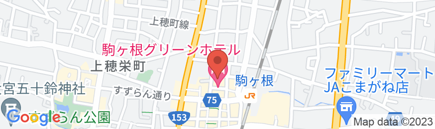 駒ヶ根グリーンホテルの地図