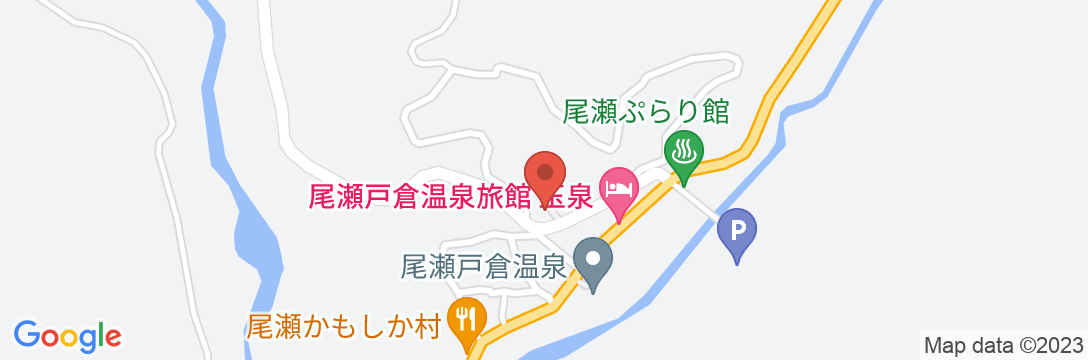 尾瀬戸倉温泉 マルイ旅館の地図