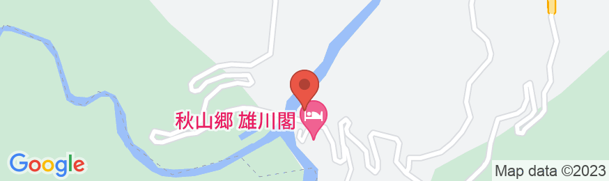 信州秋山郷 切明温泉 切明リバーサイドハウスの地図