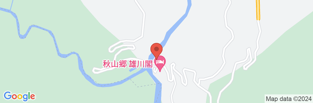 信州秋山郷 切明温泉 切明リバーサイドハウスの地図