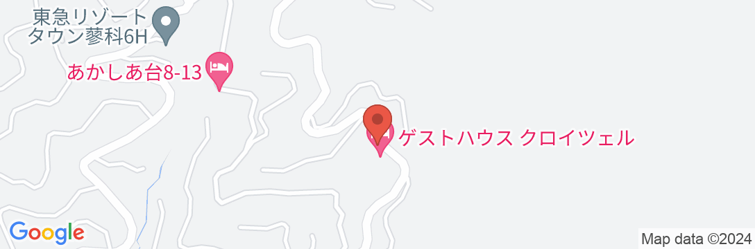 ゲストハウス クロイツェル(東急リゾートタウン蓼科)の地図
