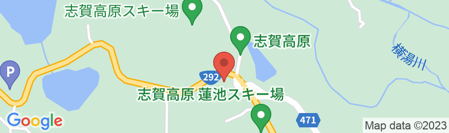 ホテル白樺荘<志賀高原>の地図