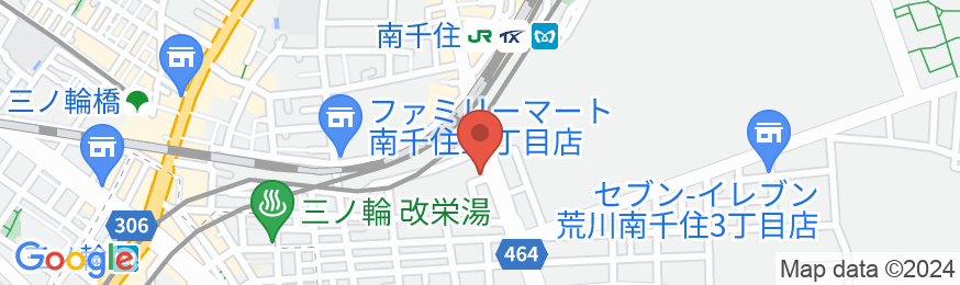 ビジネスホテル サンパレス<東京都>の地図