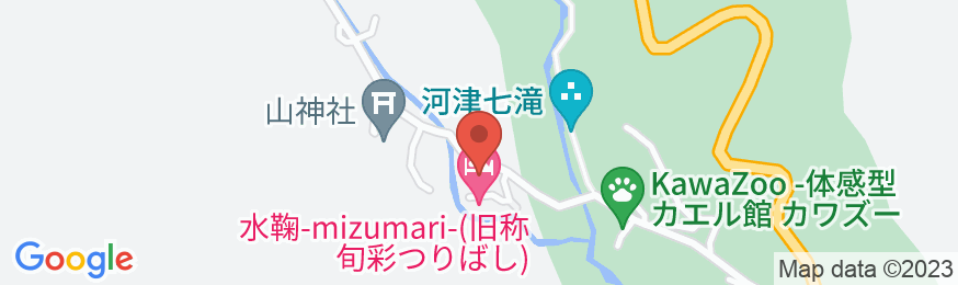 河津七滝温泉 峠の湯 大家荘の地図