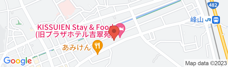 KISSUIEN Stay&Foodの地図