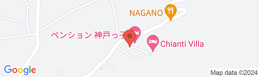 ペンション 神戸っ子の地図