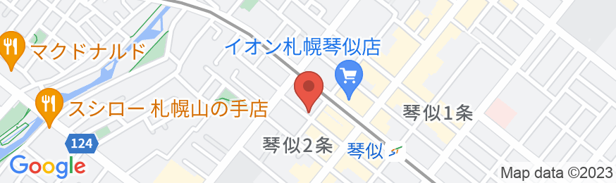ホテルコトニ札幌の地図