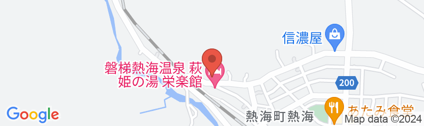磐梯熱海温泉 四季彩 一力の地図