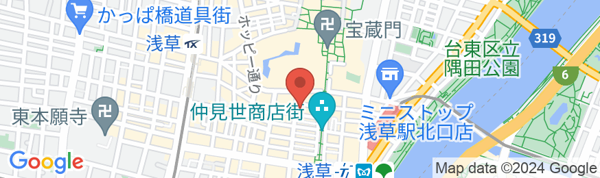 旅館 加茂川の地図