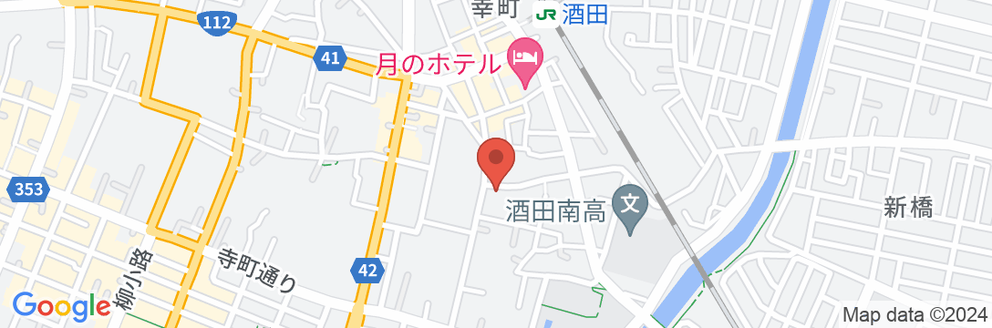 酒田駅前 白鳥荘の地図
