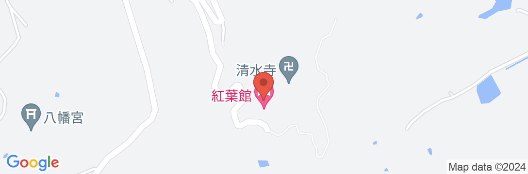 松琴館の地図