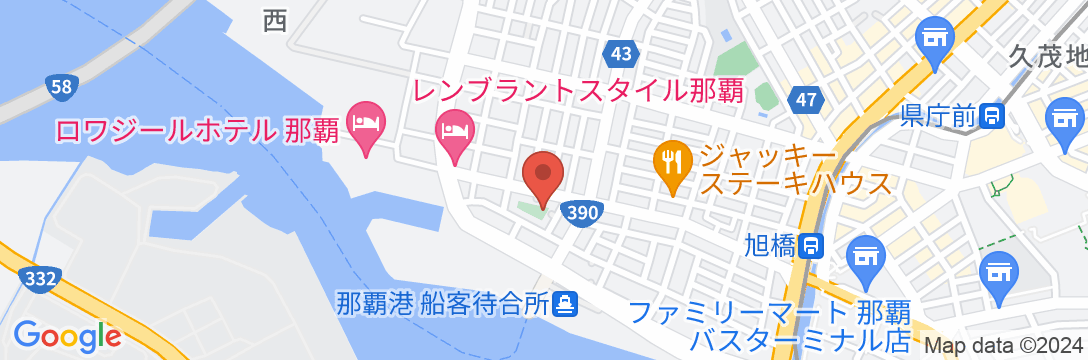 民宿グリーンハウス<沖縄県>の地図