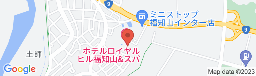 ホテルロイヤルヒル福知山&スパの地図