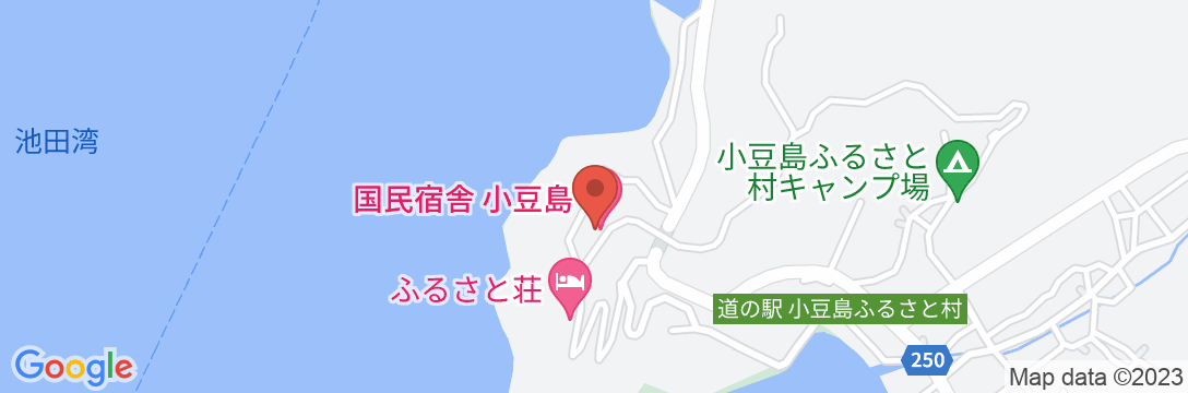 国民宿舎 小豆島 <小豆島>の地図