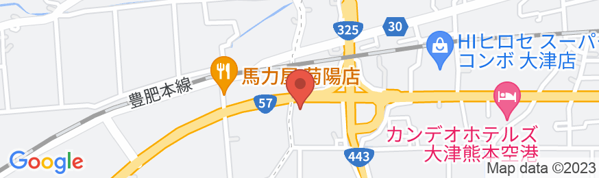 ベッセルホテル熊本空港の地図