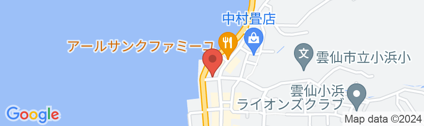 小浜温泉 小浜ビジネスホテルの地図