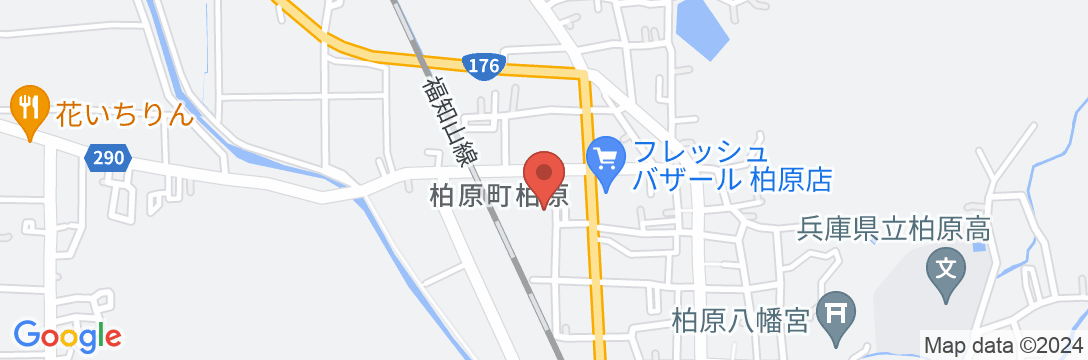 丹波グリーンホテル松風の地図