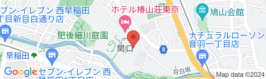 ホテル椿山荘東京の地図