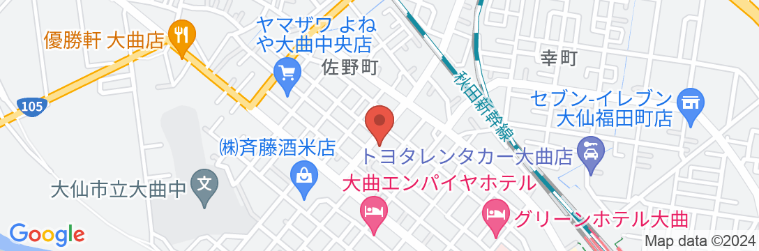 福寿旅館の地図