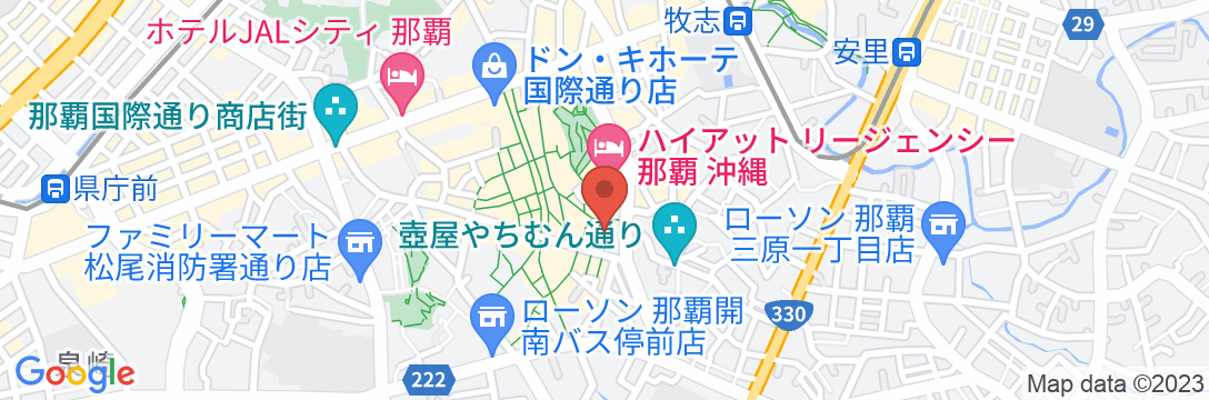 ビジネスホテル三和莊の地図