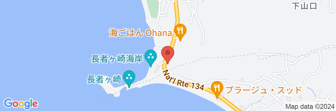 葉山ホテル音羽ノ森の地図