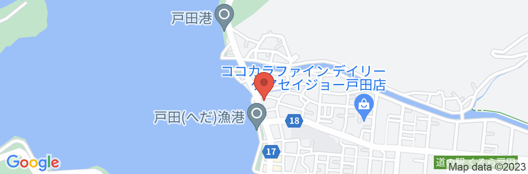 戸田温泉 ときわやの地図