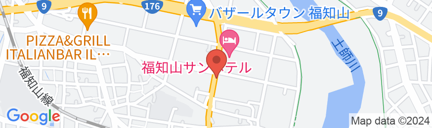福知山サンホテルの地図