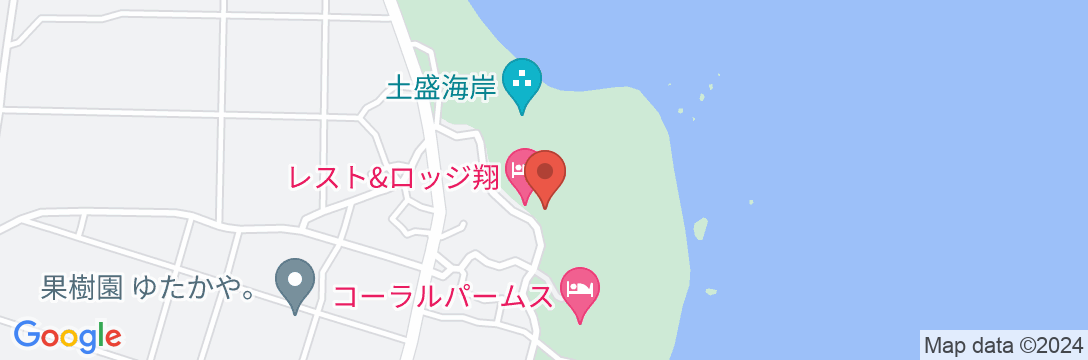レスト&ロッジ翔 <奄美大島>の地図