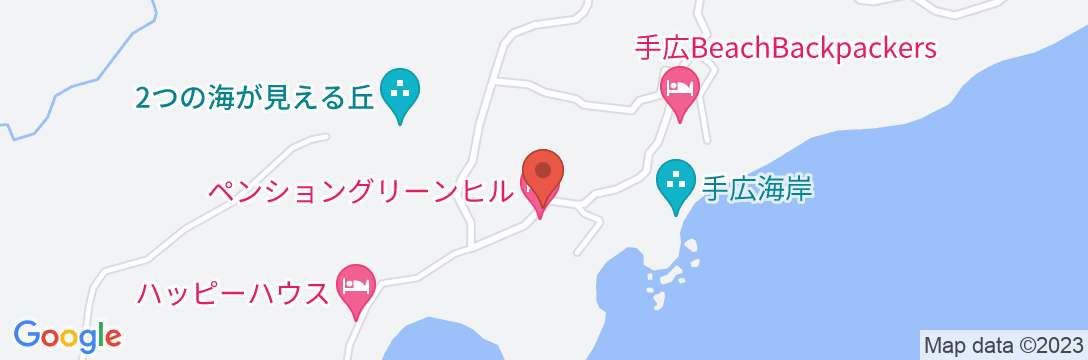 アマミアン・スタイル・ペンション・グリーンヒル <奄美大島>の地図