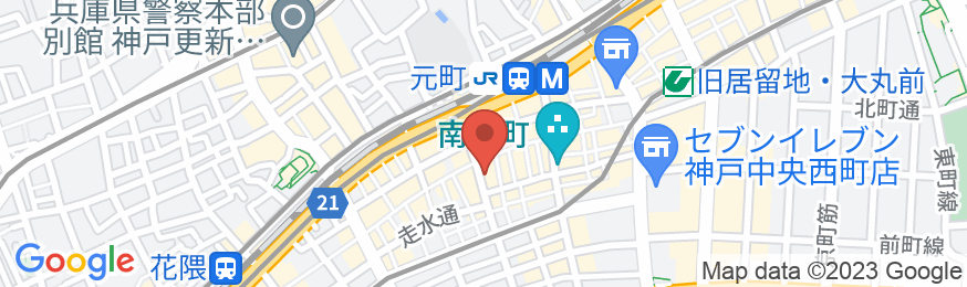 スマイルホテル神戸元町の地図