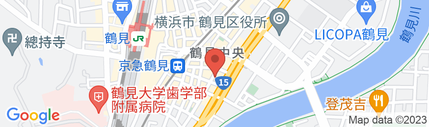 ビジネスホテルときわ<神奈川県>の地図