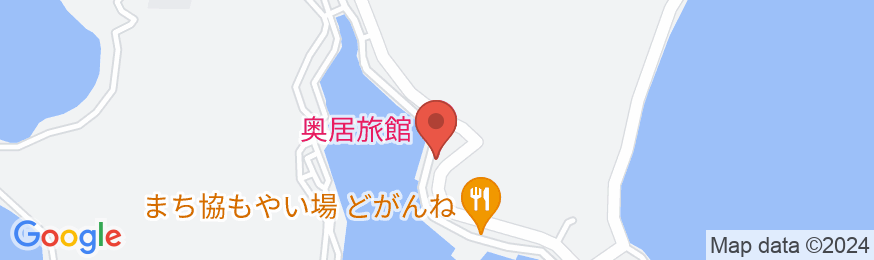 奥居旅館 <五島・奈留島>の地図