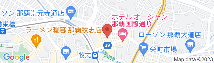オリオンホテル那覇(旧ホテルロイヤルオリオン)の地図