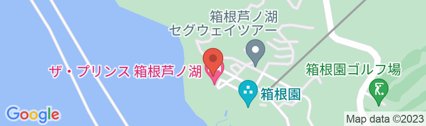 箱根園コテージ(プリンスホテルズ&リゾーツ)の地図