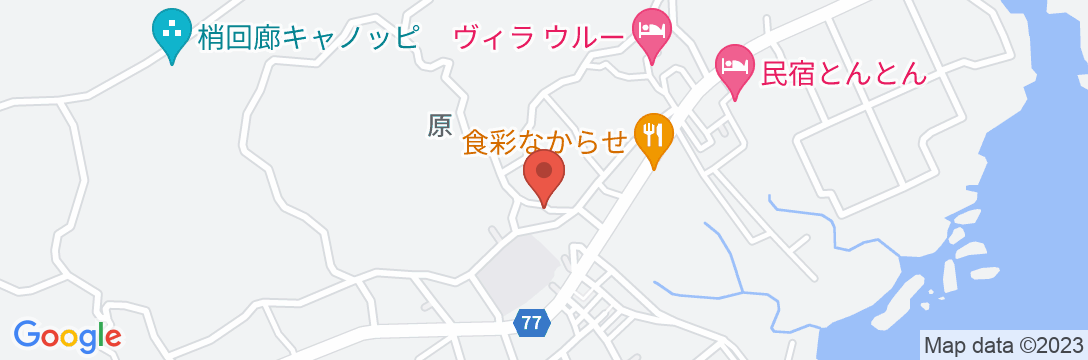 民宿 山水 <鹿児島県・屋久島>の地図