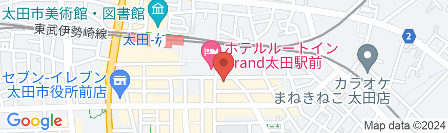 ビジネスホテル 太田インの地図