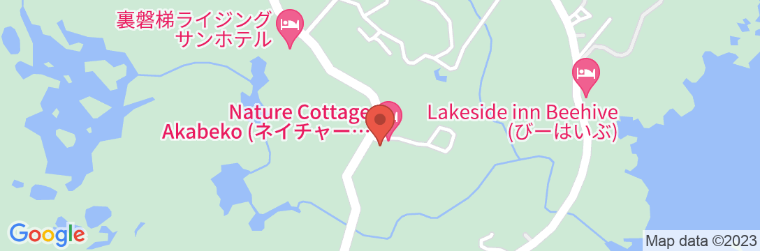 Nature Cottage AKABEKOの地図