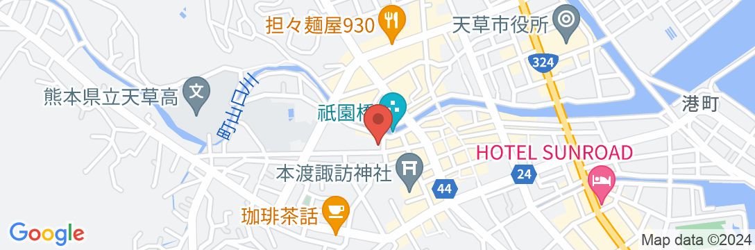 栄美屋旅館の地図