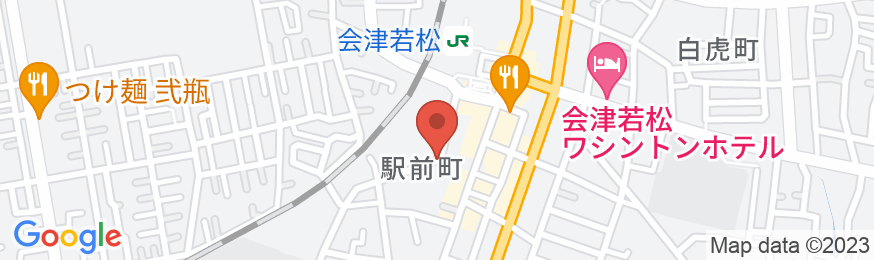 ふじみ旅館<福島県>の地図