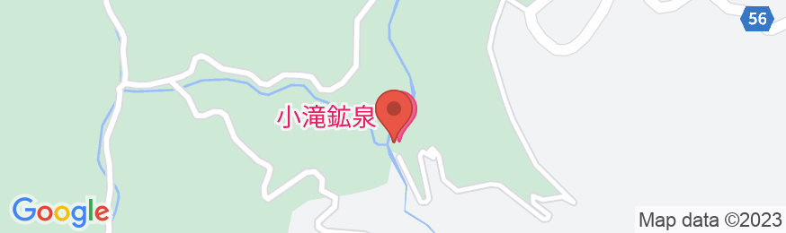 小滝鉱泉の地図
