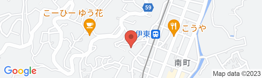 淘心庵 米屋(共立リゾート)の地図