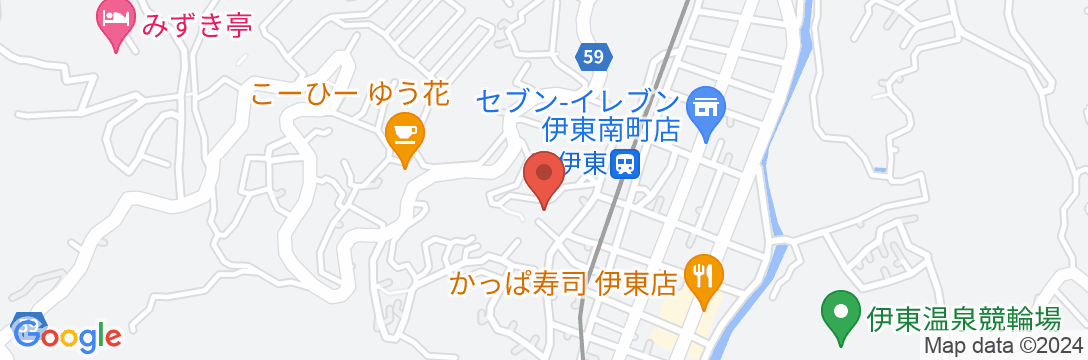 淘心庵 米屋(共立リゾート)の地図