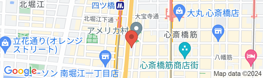 ホテル心斎橋ライオンズロックの地図