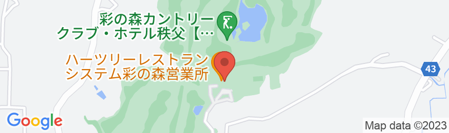 彩の森カントリークラブ・ホテル秩父の地図