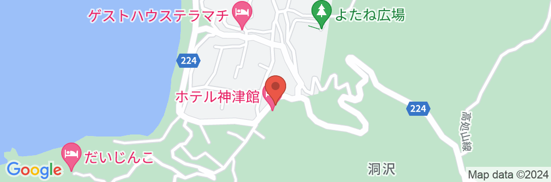 ホテル 神津館 <神津島>の地図