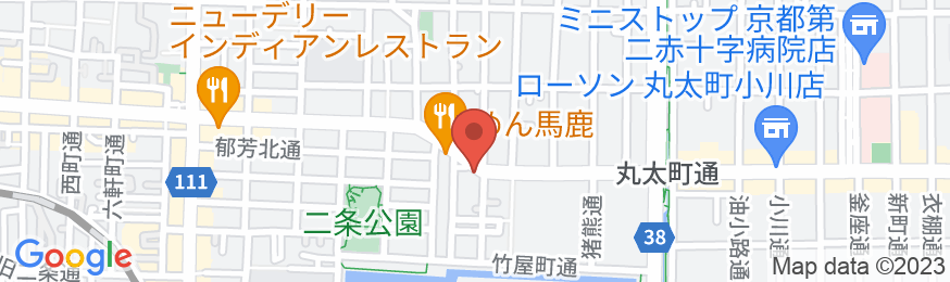 アコモデーション京都っ子の地図