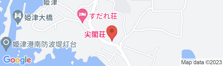 尖閣荘 <佐渡島>の地図