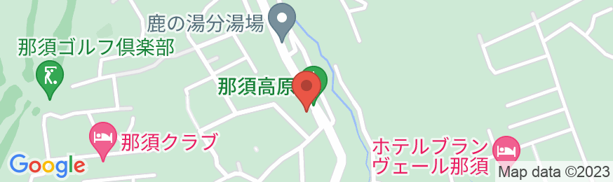 那須湯本温泉 旅館山快の地図