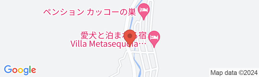 ペンション奥琵琶湖マキノの地図
