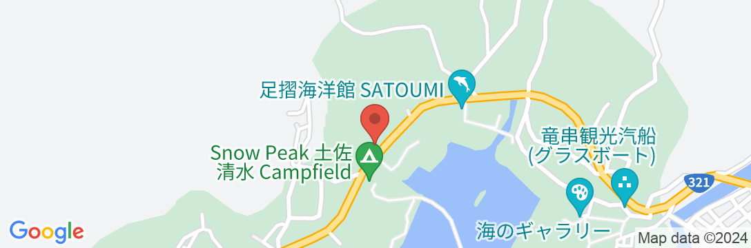 ホテル オレンジ<高知県>の地図